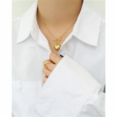 Collaret Penjoll Cor de Plata 925